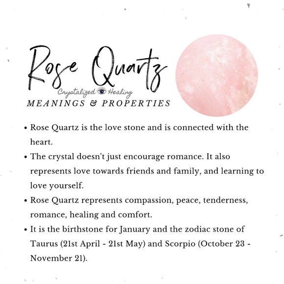 Rose Quartz Raw Tumble - Picture 3 of 4